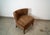 Mid-Century Modern 1950’s Mid-Century Modern William Billy Haines Slipper Lounge Chair in Leather Suede For Sale - Image 3 of 12