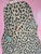 1970s 1970s Original Contemporary Folk Art Painting of Girl in Leopard Print Dress on Pink Background For Sale - Image 5 of 9