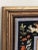 Wood 1980 Vintage Persian Tapestry Needlepoint —- Framed For Sale - Image 7 of 11