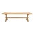 Country French Bleached Oak Farmhouse Dining Table 8.5 Ft For Sale
