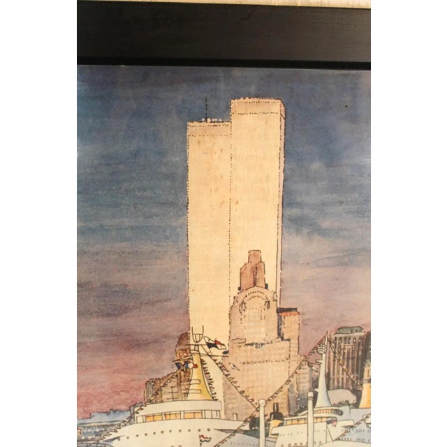 Late 20th Century Letizia Pitigliani (1935-2012) 1977 New York Harbor Festival Poster For Sale - Image 5 of 11