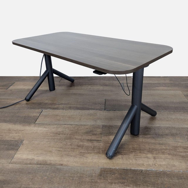 Steelcase Steelcase Flex Height Adjustable Standing Desk For Sale - Image 4 of 9