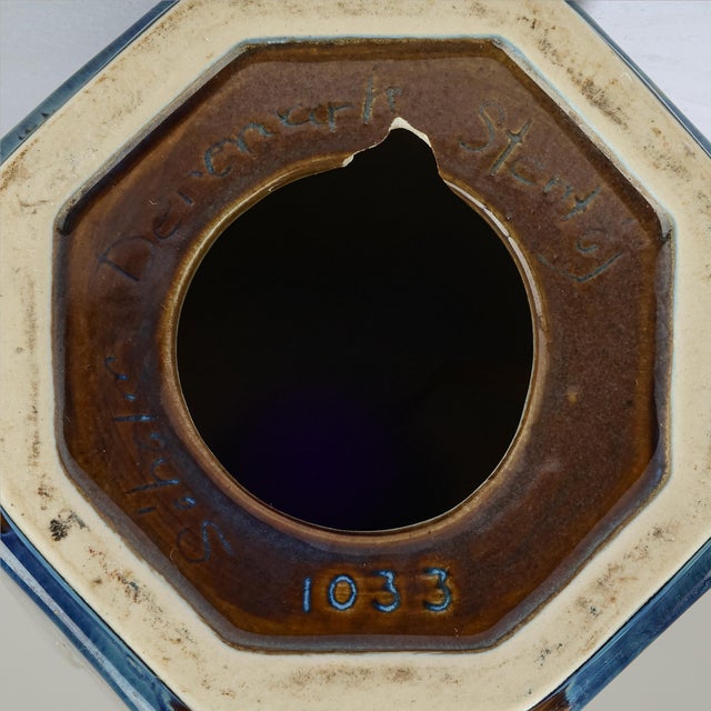 Large Model 1033 Ceramic Table Lamp from Søholm Stentøj, Denmark, 1960s For Sale - Image 9 of 10
