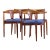 Erik Andersen and Palle Pedersen for Randers Møbelfabrik Mid Century Danish Teak Dining Chairs - Set of 4 For Sale