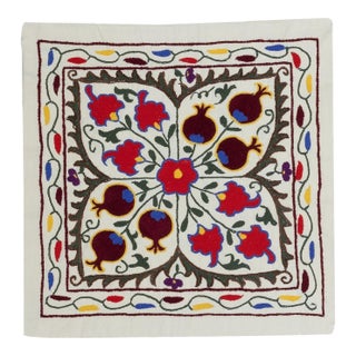 18"x18" 100% Cotton Cushion Cover. Embroidered Pillowcase. New Throw Pillow For Sale