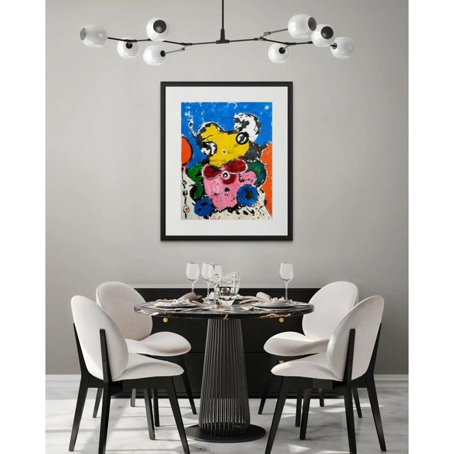 2020s 19.6" by 25.5" Mikki Lee' #3 - Contemporary Oil Painting by Diane Grant, Unframed - Pablo Picasso For Sale - Image 5 of 9