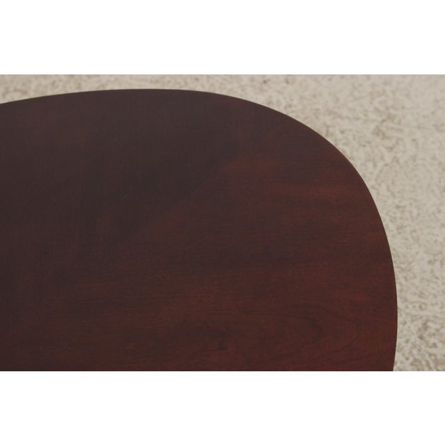 Wood Ethan Allen Avenue Mahogany Oval Coffee Table For Sale - Image 7 of 15