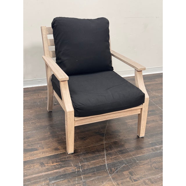 Contemporary Pottery Barn Belmont Armchair, Outdoor For Sale - Image 3 of 12