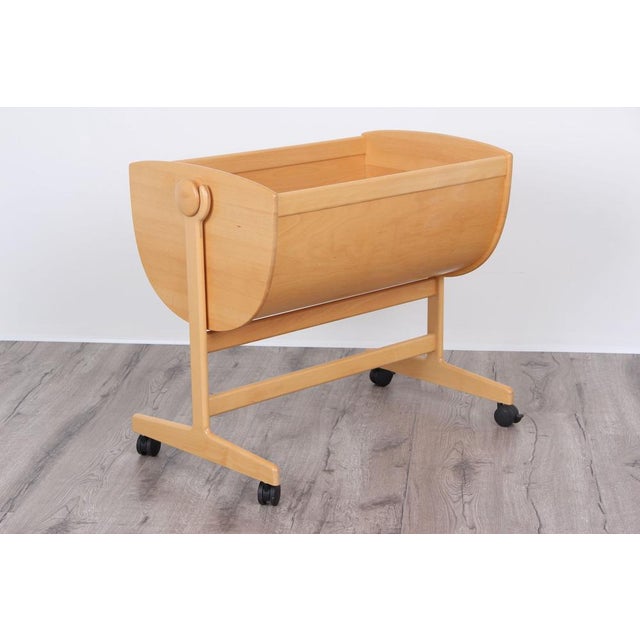 Danish Cradle by Nanna Ditzel, 1960s For Sale - Image 9 of 9