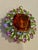 Estate Buccellati GIA Certified Orange Citrine, Diamond Pin/Pendant 18KG 21.8gm For Sale - Image 12 of 18