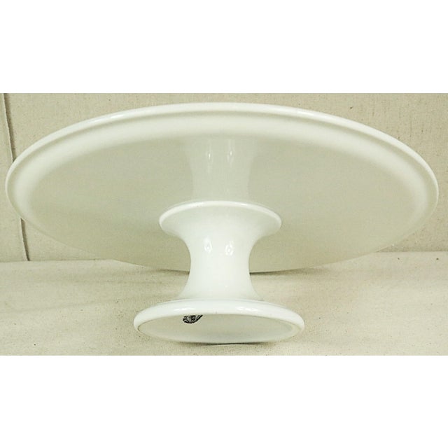 Late 19th Century French Ironstone Cake Plate For Sale - Image 4 of 6