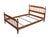 ETHAN ALLEN Heirloom Nutmeg Maple Colonial Early American Full Size Spindle Bed 10-5653 47.5" High 57" Wide 85" Deep...