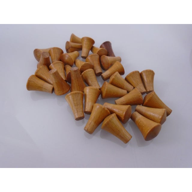 Handcrafted Wooden Solitaire Game, Germany, 1970s For Sale - Image 10 of 11