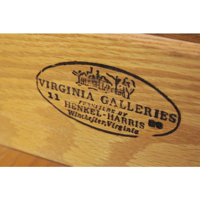 Henkel Harris Mahogany Georgian Style Dresser For Sale - Image 16 of 18