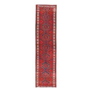 Vintage Red Runner 3'2 X 13'2 For Sale