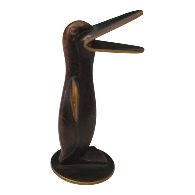 Hagenauer, Penguin, 1920s, Brass For Sale - Image 4 of 6