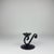 Cadence Candlestick | Handcrafted Curved Metal Candle Holder for Artistic Decor For Sale - Image 6 of 7