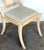 Set of Four Neoclassical Grey-White Polychromed Klismos Chairs Late 20th C. For Sale - Image 13 of 15