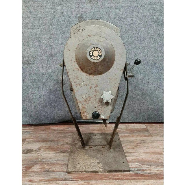 1930s Industrial Theatre Spotlight from Clemancon Paris, 1930 For Sale - Image 5 of 6