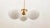 1970s Sputnik Suspension with Glossy White Globes For Sale - Image 5 of 15