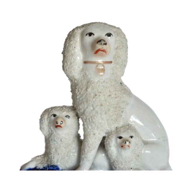 Mathilda and Her Staffordshire Poodle Puppies and Their Portrait by Susannah Carson For Sale - Image 9 of 11