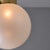 1970s Motoko Ishii Opaline Glass and Metal Ceiling or Wall Light for Staff Leuchten For Sale In Los Angeles - Image 6 of 18