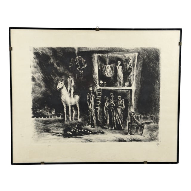 Marino Marini, Horse and Rider, 20th Century, Lithograph For Sale