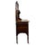 Antique English Edwardian Burr Walnut and Marble Washstand For Sale - Image 6 of 11