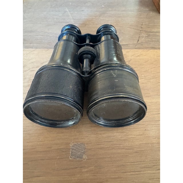 Metal Early 20th Century Leather and Metal Field Goggles For Sale - Image 7 of 12