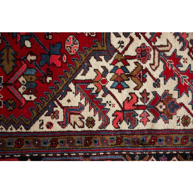 1960s Vintage Mehrivan Square Carpet - 11'3" x 11'10" For Sale - Image 5 of 10