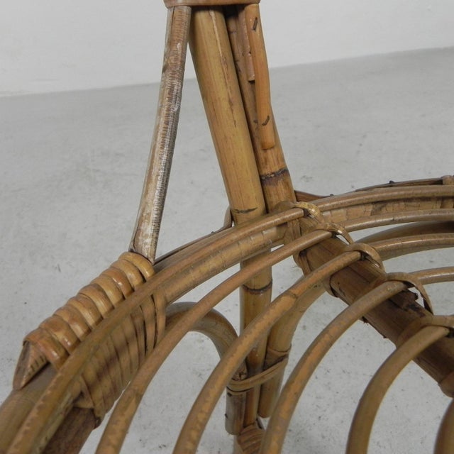 Bamboo Dining Table Chair, 1950s For Sale - Image 16 of 18