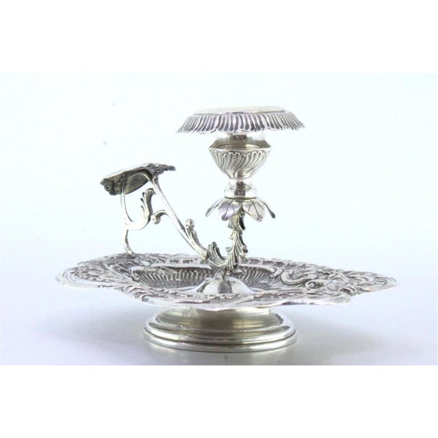 Silver Paddle with Reliefs and Cutouts For Sale - Image 5 of 7