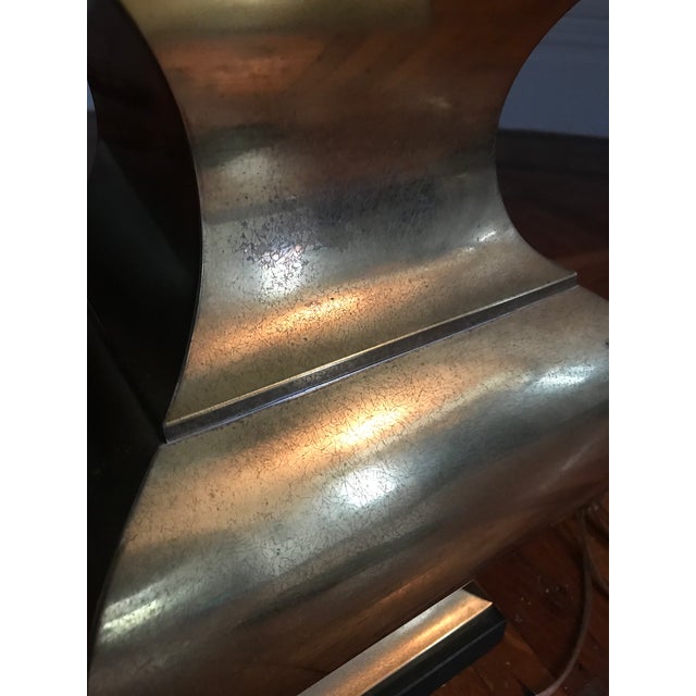 Mid-Century Modern Vintage 1960s Brass Lamp For Sale - Image 3 of 6