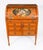 This is a beautiful antique late Victorian Sheraton revival satin wood bureau, circa 1890 in date and hand painted in the...