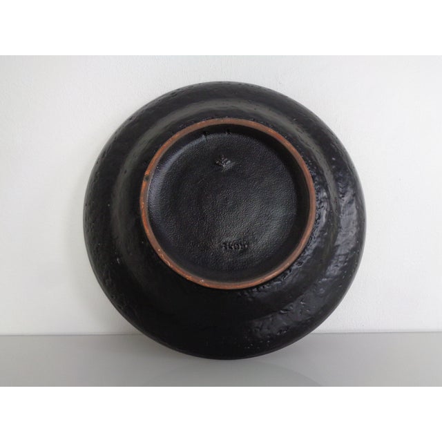 Glaze Ceramic 7405 Bowl from Karlsruher Majolika, Germany, 1960s For Sale - Image 9 of 10