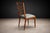 Set of Six Dining Chairs in Caviuna Hardwood and Suede by Angelini, Brazil, 1950s For Sale In New York - Image 6 of 15