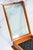 Classic Antique Oak Wood Display Case With Glass Top Velvet Lining Showcase Box For Sale - Image 4 of 14