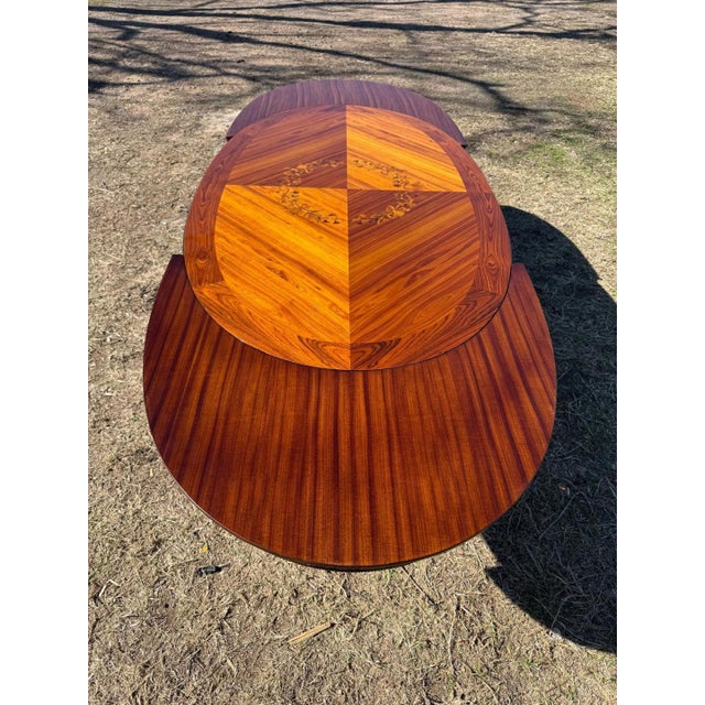 Long French Louis XVI Dining Table Mahogany 1900s For Sale - Image 15 of 18