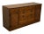 ETHAN ALLEN Heirloom Nutmeg Maple Colonial Early American 60" Triple Door Dresser w. Shutter Doors 30" High 60" Wide 18.5"...