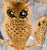 Mid-Century Modern Vintage Hollywood Regency Culver Ltd. Set of 6 22k Gold Owl Highball Glasses - Set of 6 For Sale - Image 3 of 8