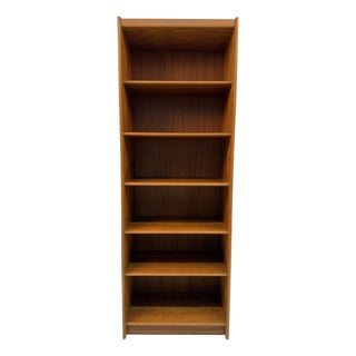 Mid-Century Modern Danish Teak Bookcase For Sale
