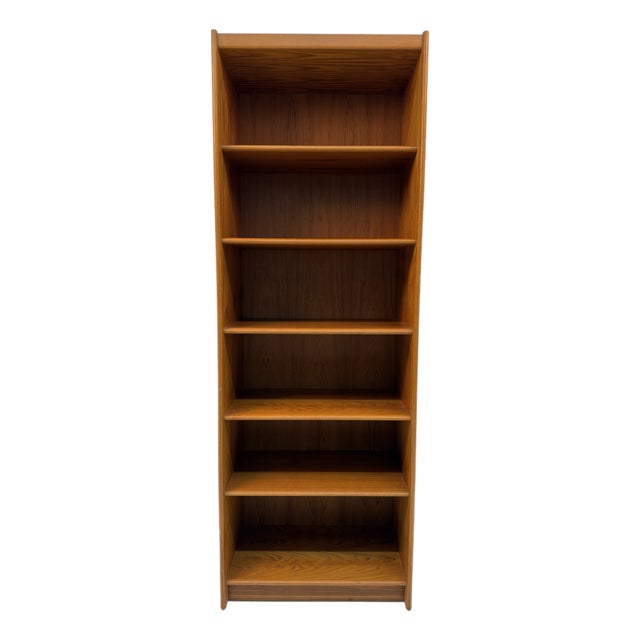 Mid-Century Modern Danish Teak Bookcase For Sale