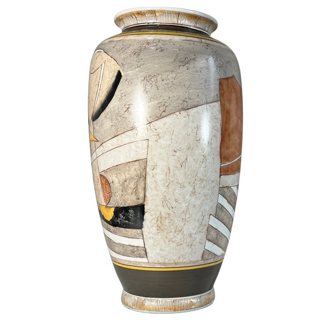 Vintage Picasso Cubist Style Ceramic Vase For Sale In New York - Image 6 of 18