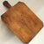 19th Century Large Antique Rustic Primitive Hardwood Bread Board / Chopping Block - Kitchen Cuttign Board For Sale - Image 10 of 11