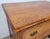 Brown Vintage Country Farmhouse Rustic Chest of Drawers in Oak Carved, 1980 For Sale - Image 8 of 17