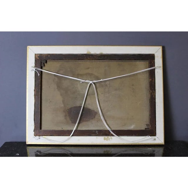 Mountain Landscape, 1800s, Oil on Canvas, Framed For Sale - Image 12 of 13