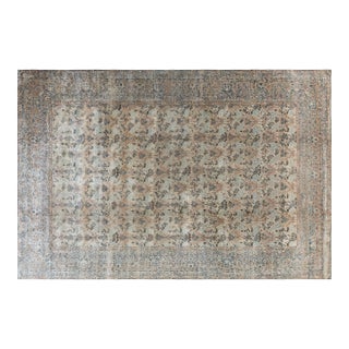 High-quality Vintage Persian Kirman Handmade Wool Rug For Sale