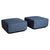 1970s A pair of Trico ottomans from the Trico series by Ammannati & Vitelli for Brunat For Sale - Image 9 of 18
