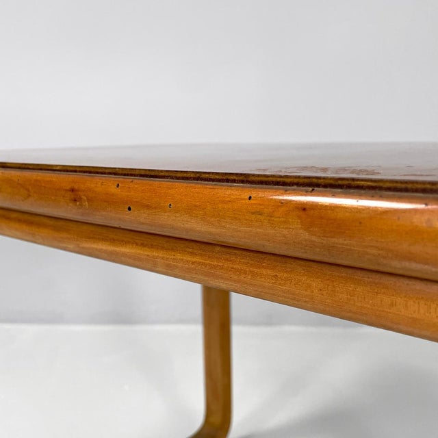 Italian Art Deco Wooden Coffee Table, 1940s For Sale - Image 11 of 16