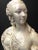 Rococo 19th C. French Glazed Terracotta Bust of Countess Du Barry After Augustin Pajou For Sale - Image 3 of 12
